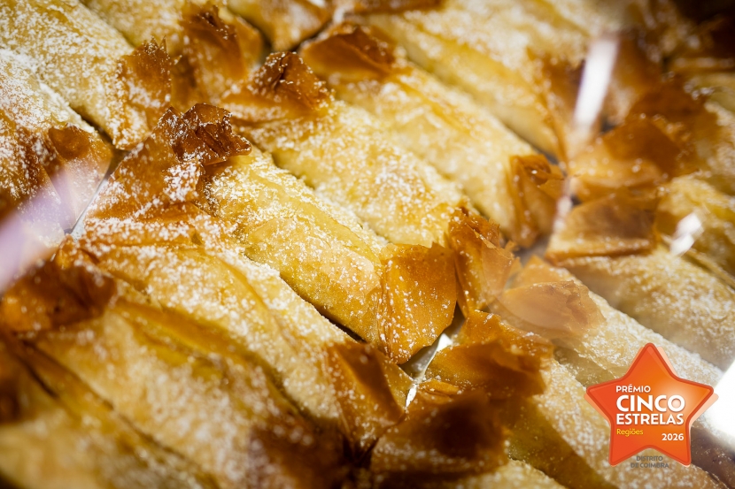 Pastel de Tent&uacute;gal distinguido no Pr&eacute;mio Cinco Estrelas Regi&otilde;es 2026