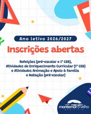 Est&atilde;o abertas as renova&ccedil;&otilde;es / novas inscri&ccedil;&otilde;es relativas &agrave;s Refei&ccedil;&otilde;es Escolares